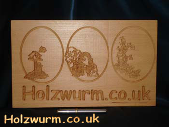 Cottage name plate