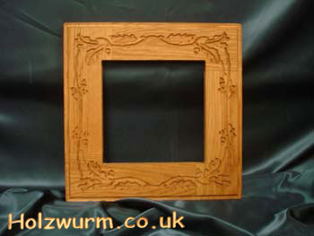 Hummingbird Frame for Stained Glass Window