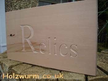 House Nameplates, 'Bullrushes', 'Fir's & 'Beach'